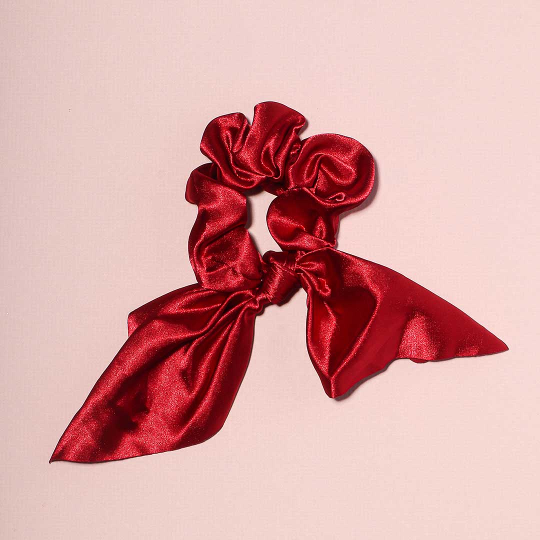 Elle Satin Scrunchie