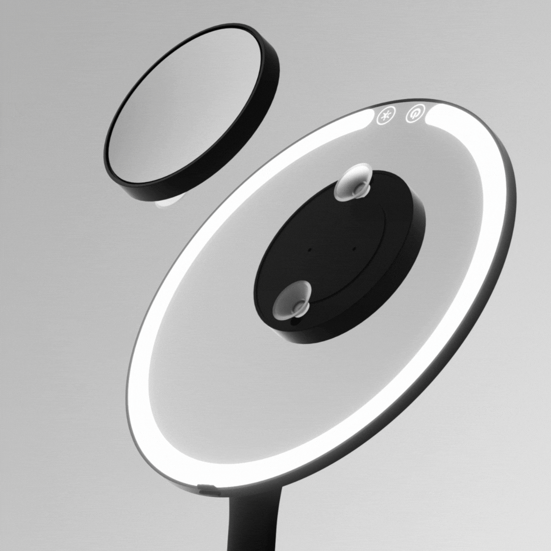 Abigail LED Travel Mirror